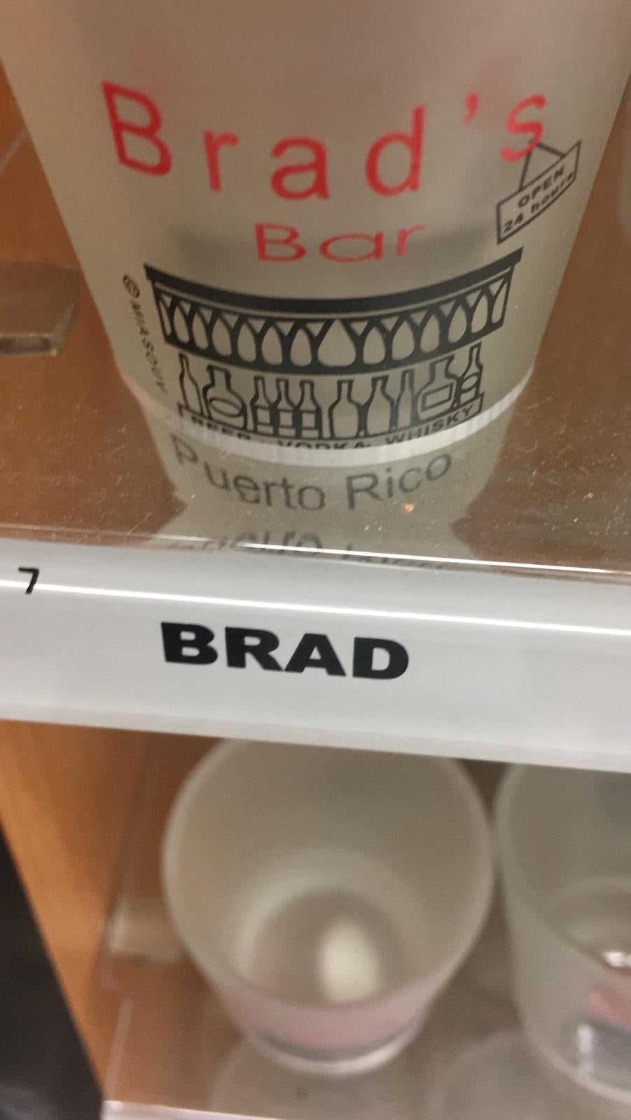 Personalized shot glasses