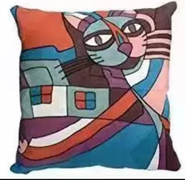 Embroidery pillows