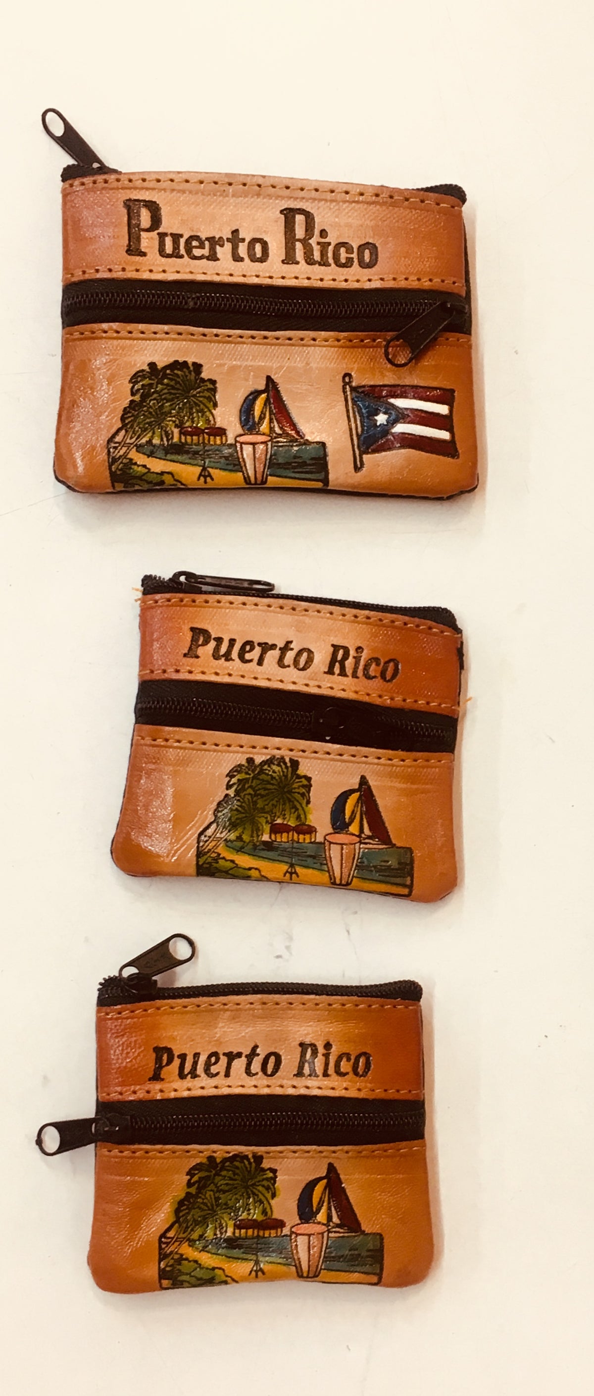 Leather coin bags