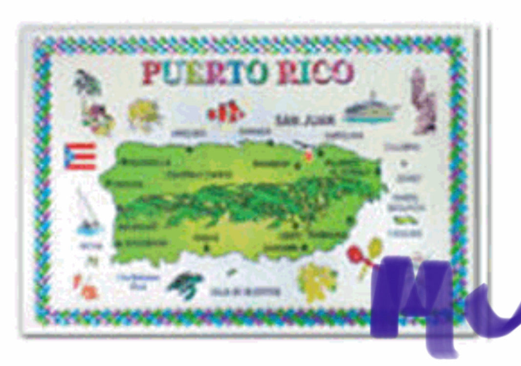 Metal magnets Puerto Rico bottle opener