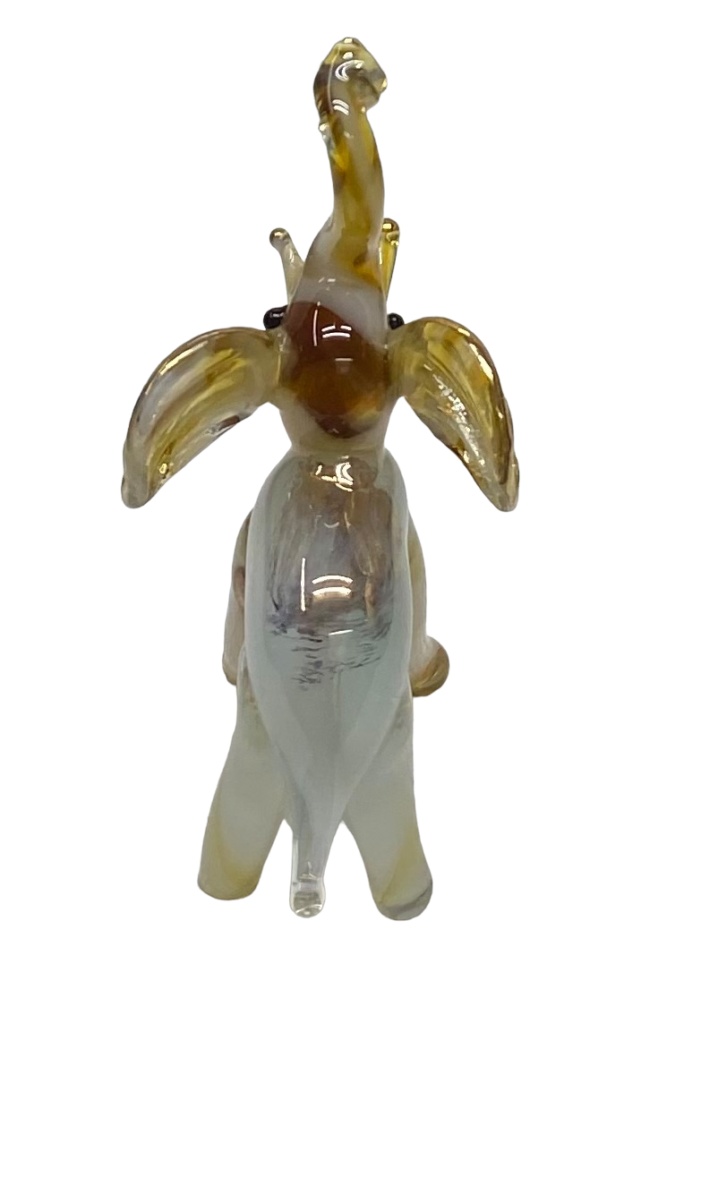 Glass elephants large