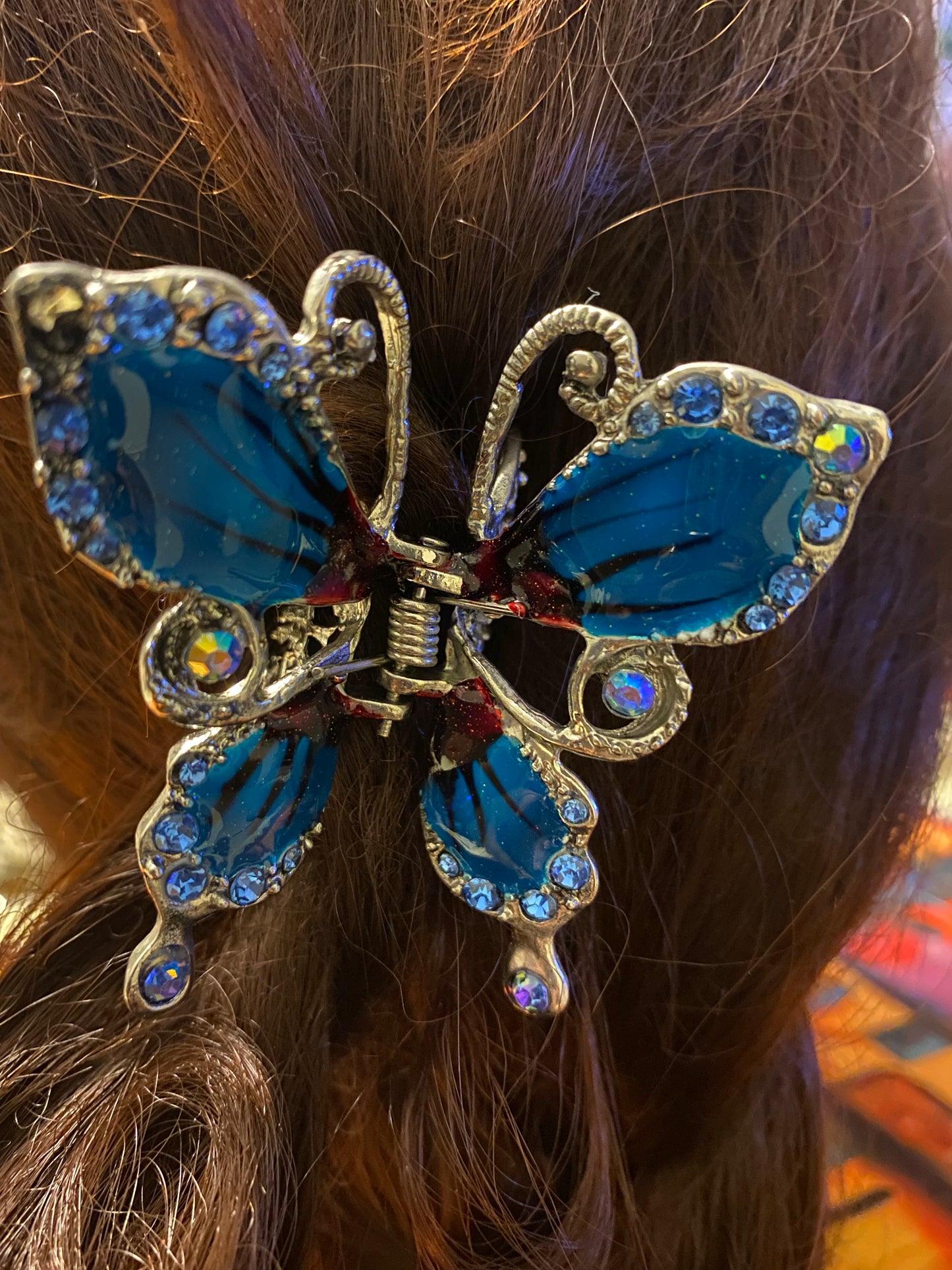 Butterfly hair clip