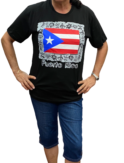 Tee shirts Puerto Rico black collection