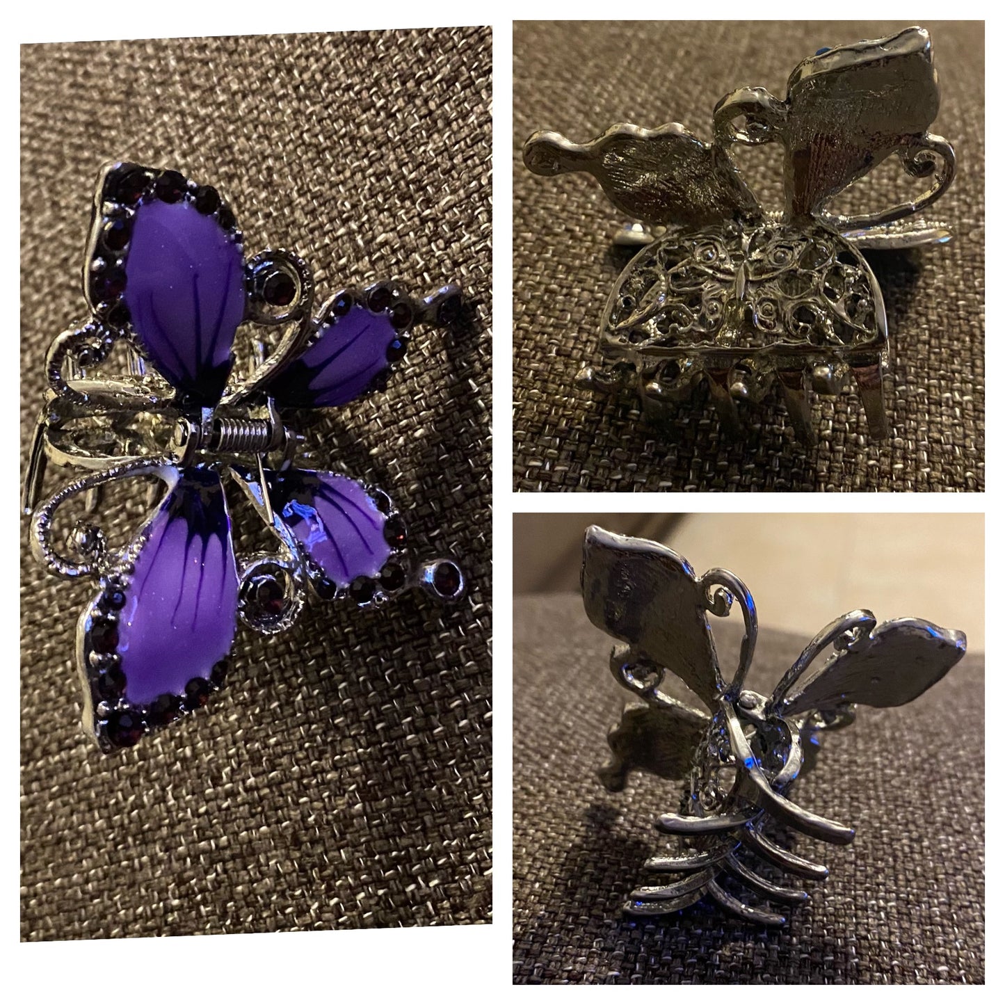 Butterfly hair clip