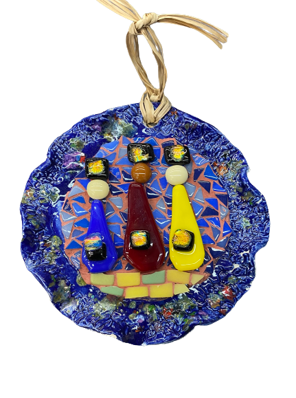 Mosaic and ceramic three kings