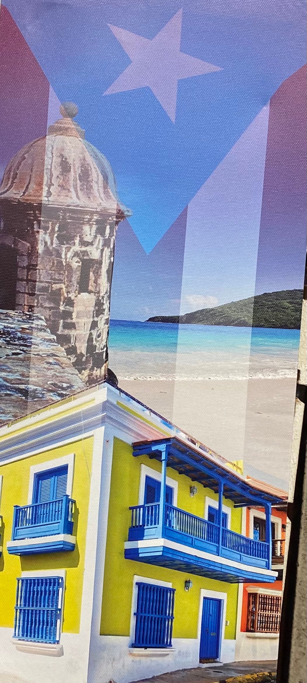 Prints on canvas Puerto Rico 2