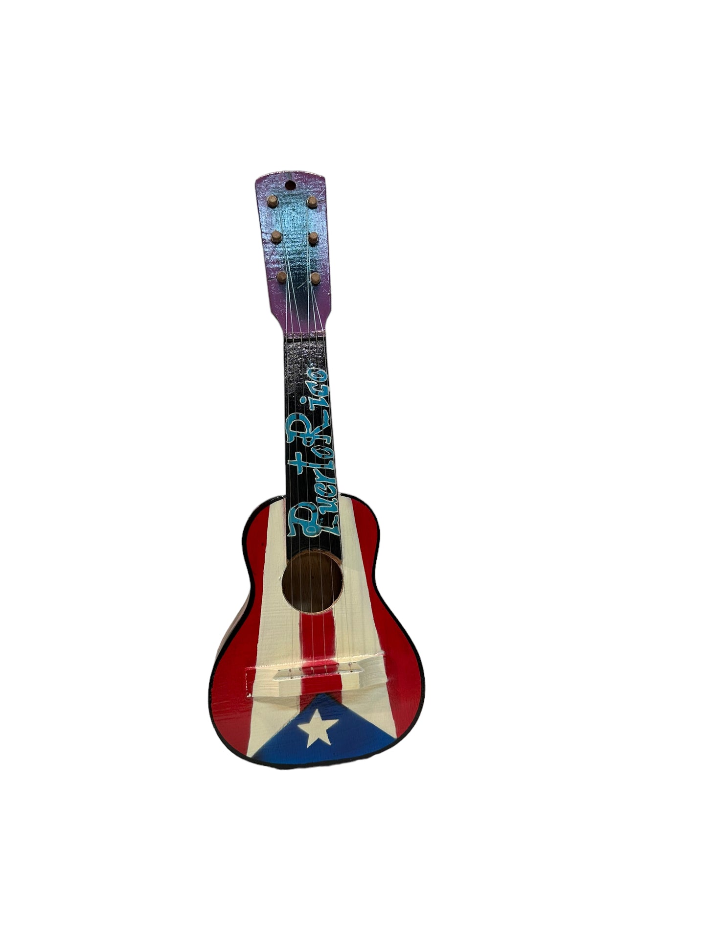 wooden guitar Puerto Rico