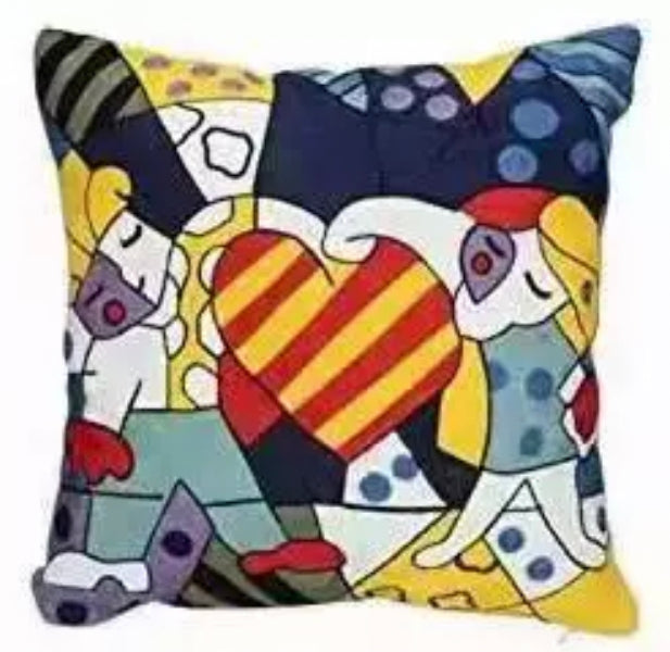 Embroidery pillows