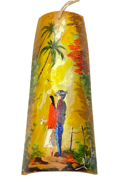 Original painted tejas 1