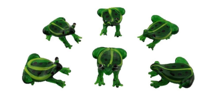 Glass frog miniature