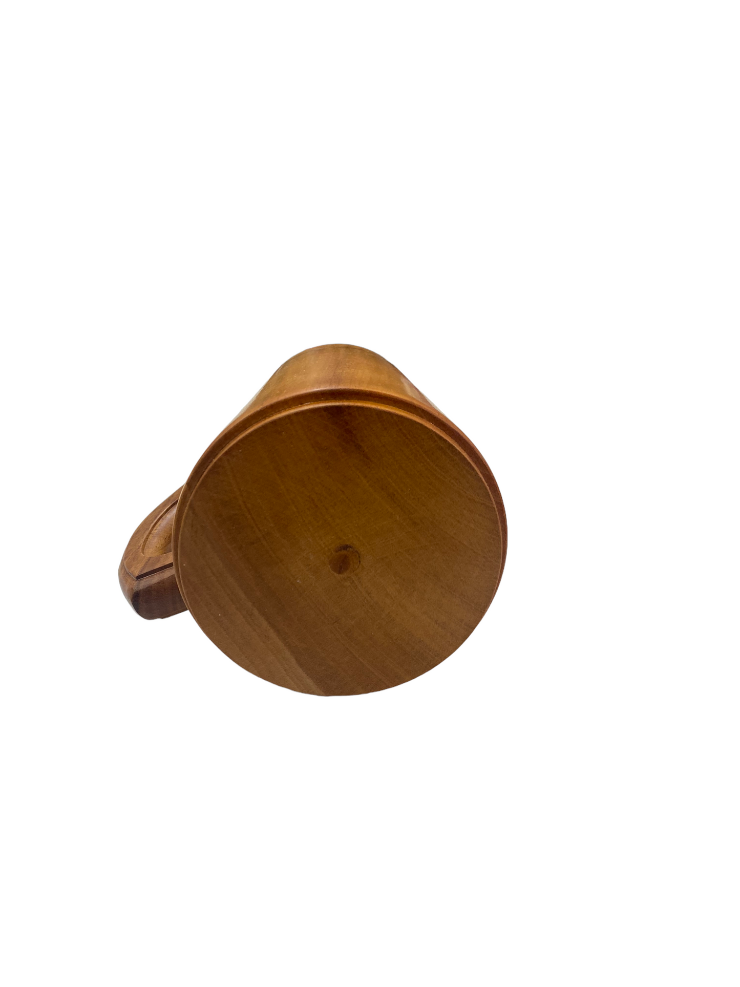 Wooden beer mug