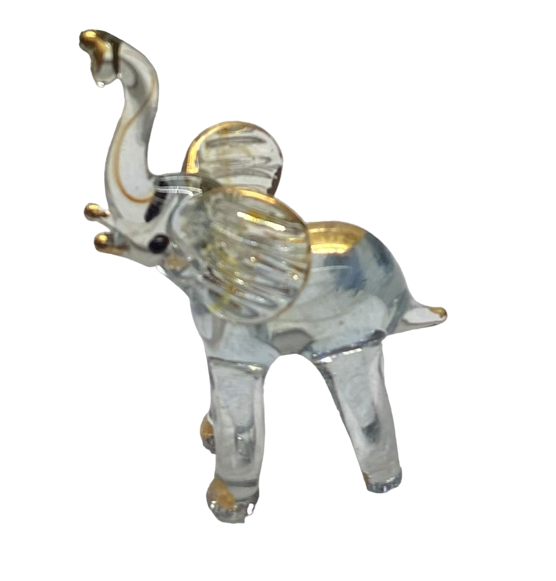 Glass elephants large