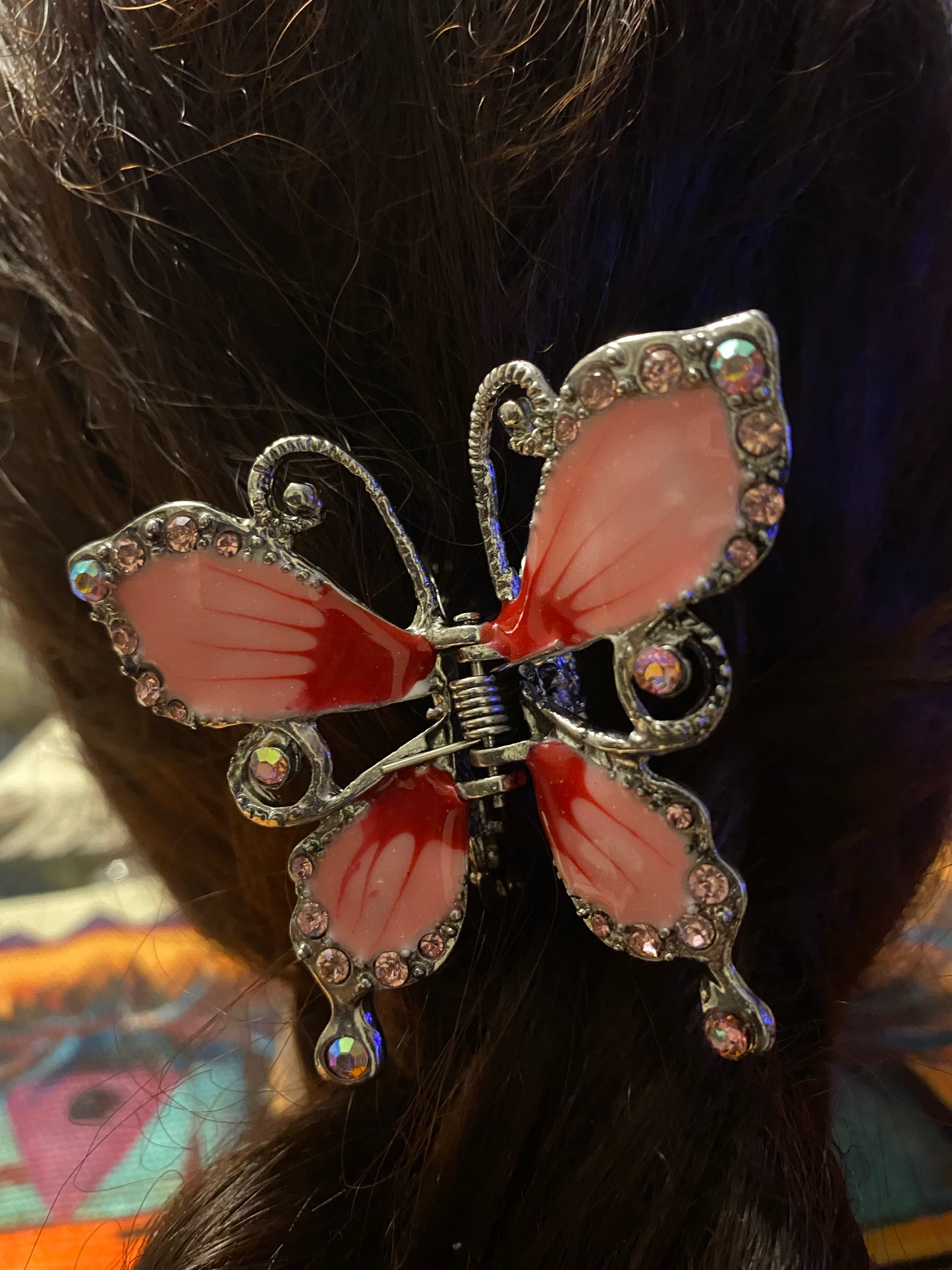 Butterfly hair clip