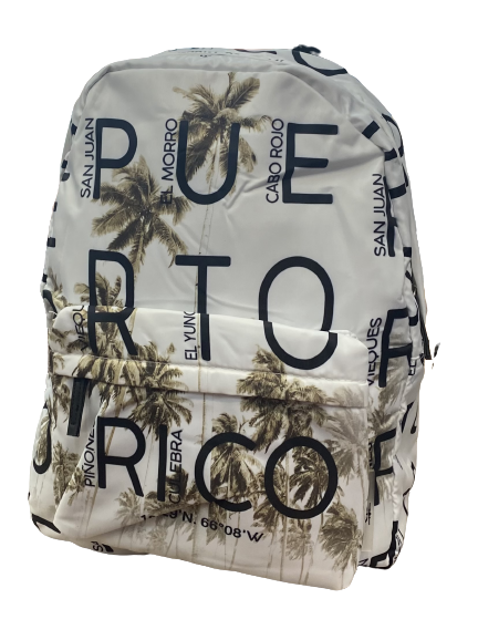 Backpack Puerto Rico pueblo