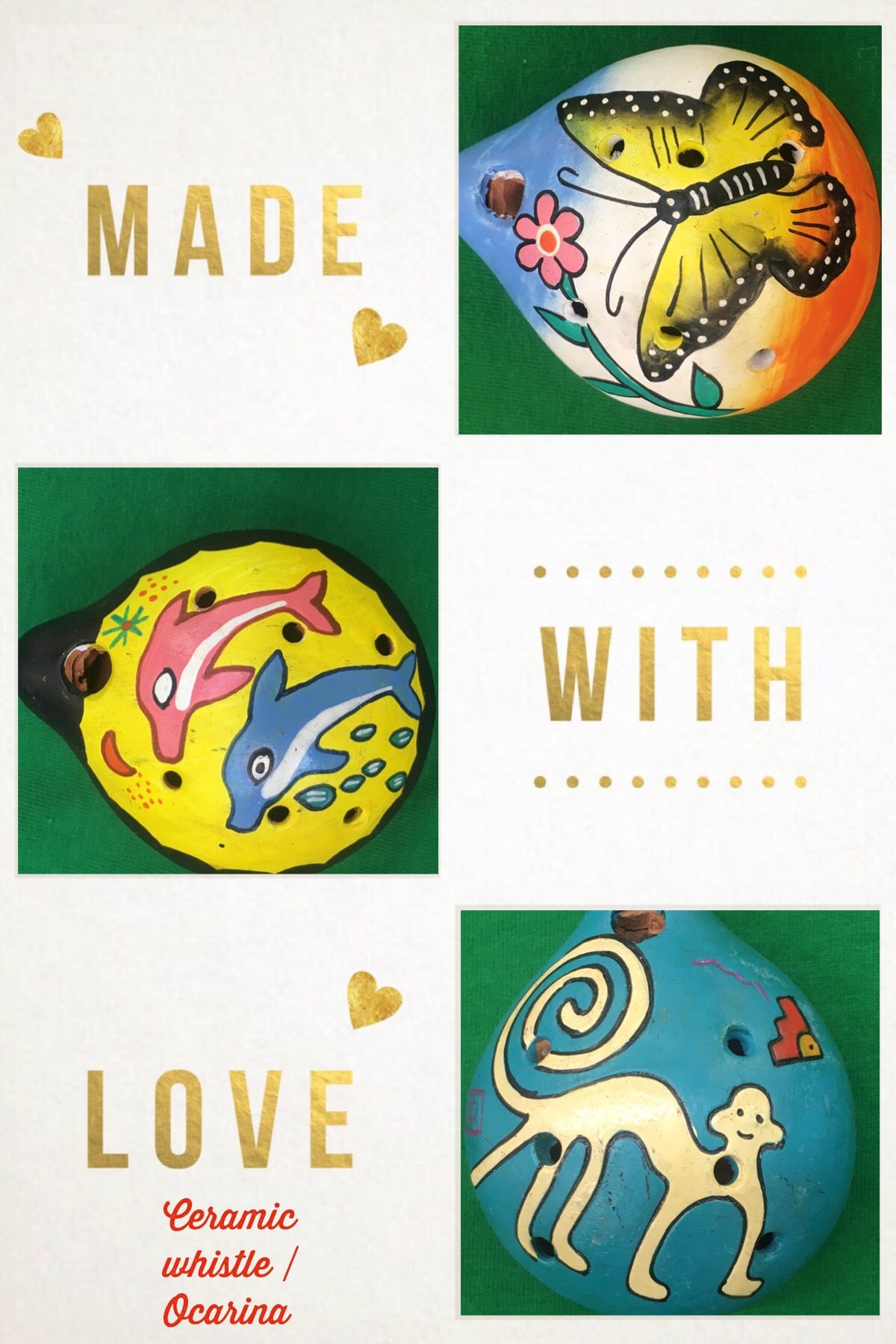 Ceramic ocarina