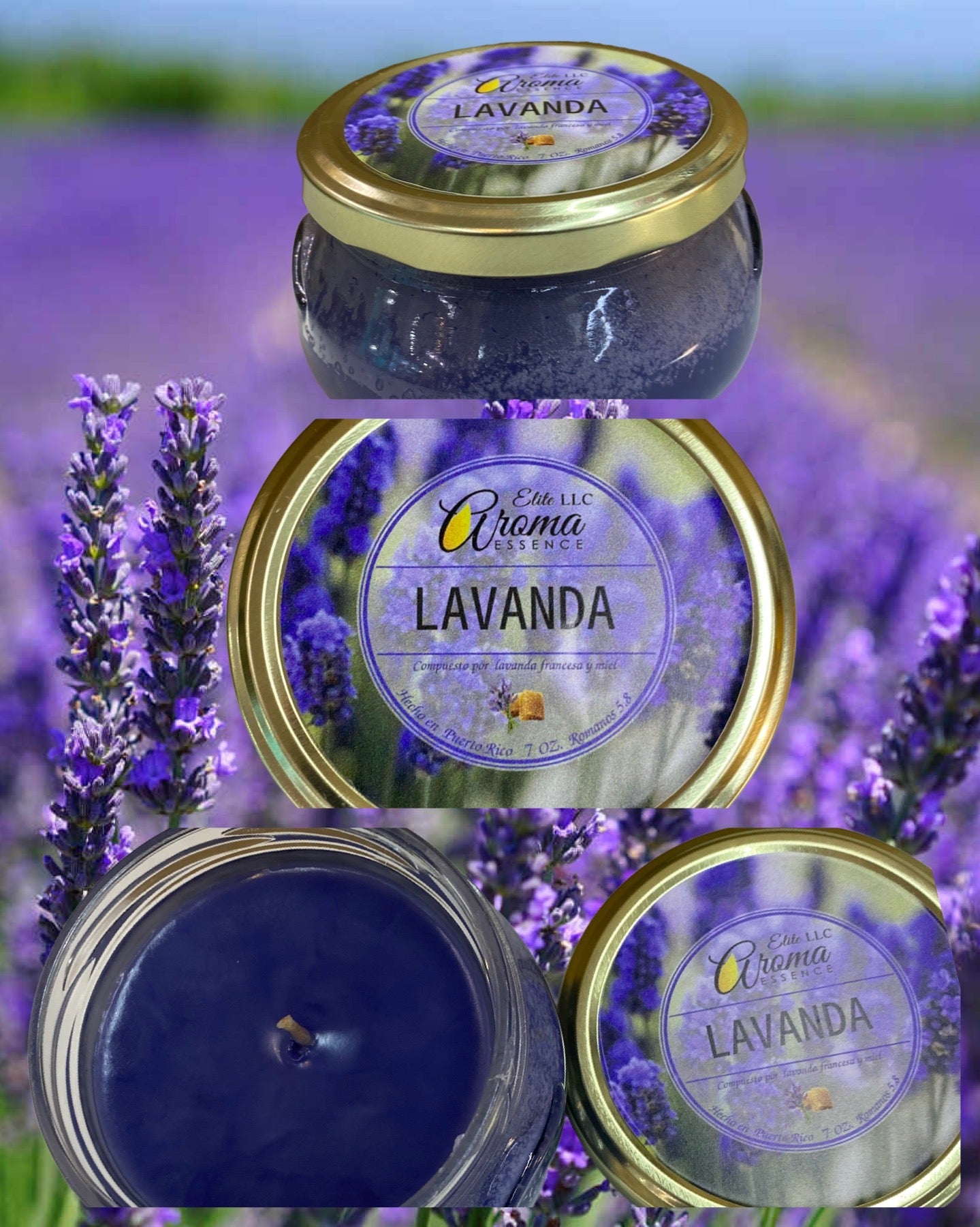 Candles scented Puerto Rico