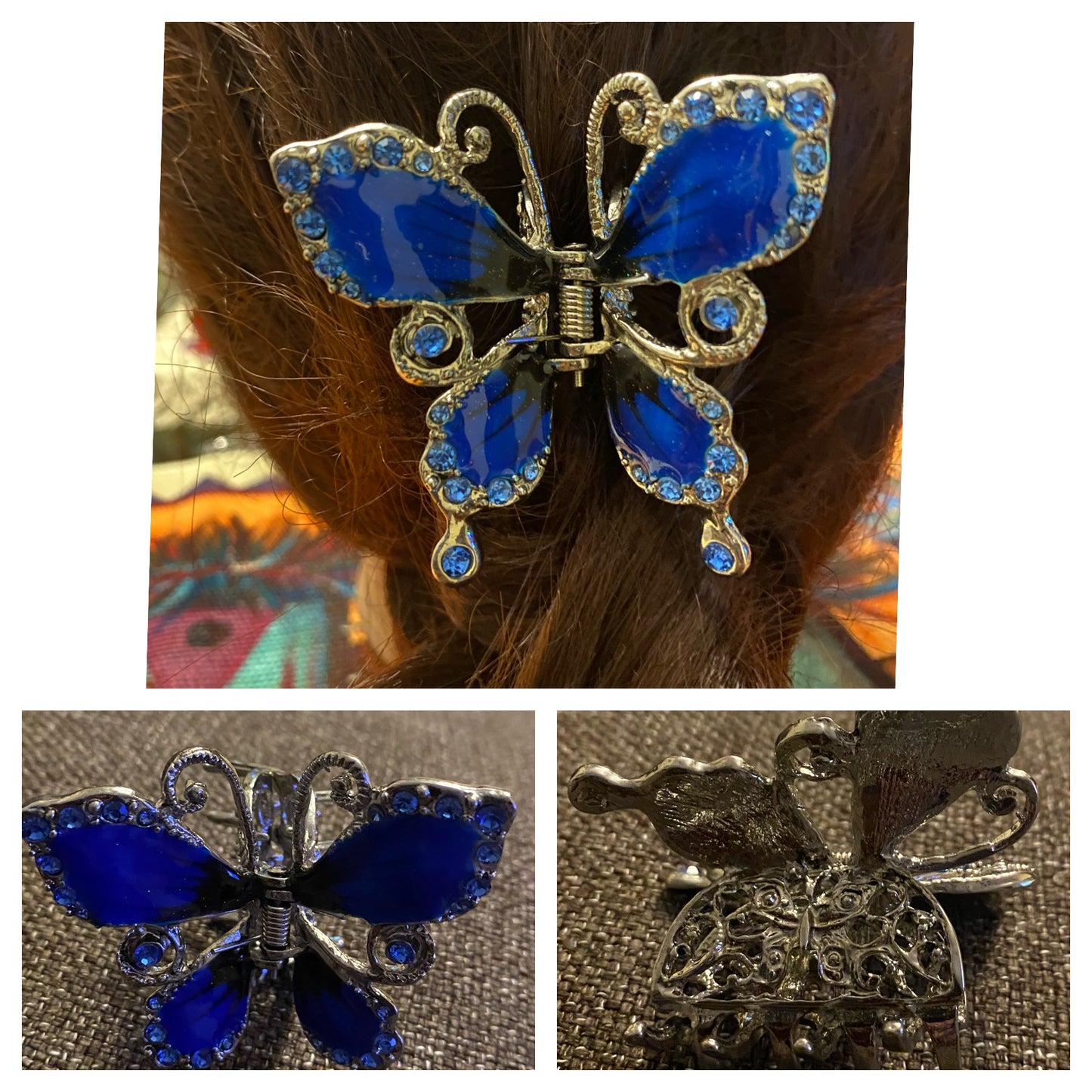 Butterfly hair clip