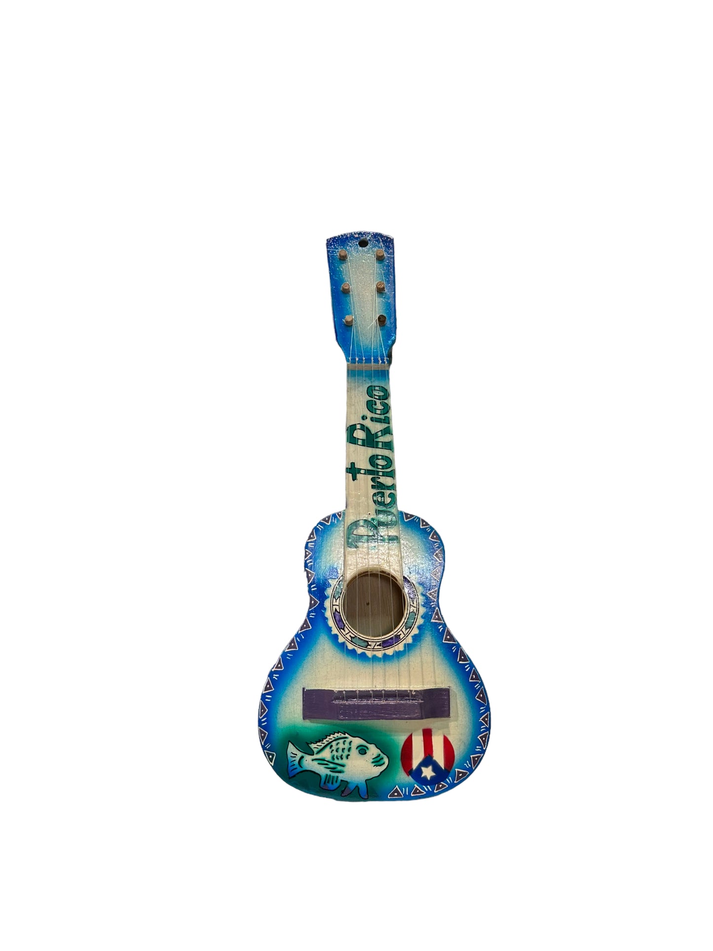 wooden guitar Puerto Rico