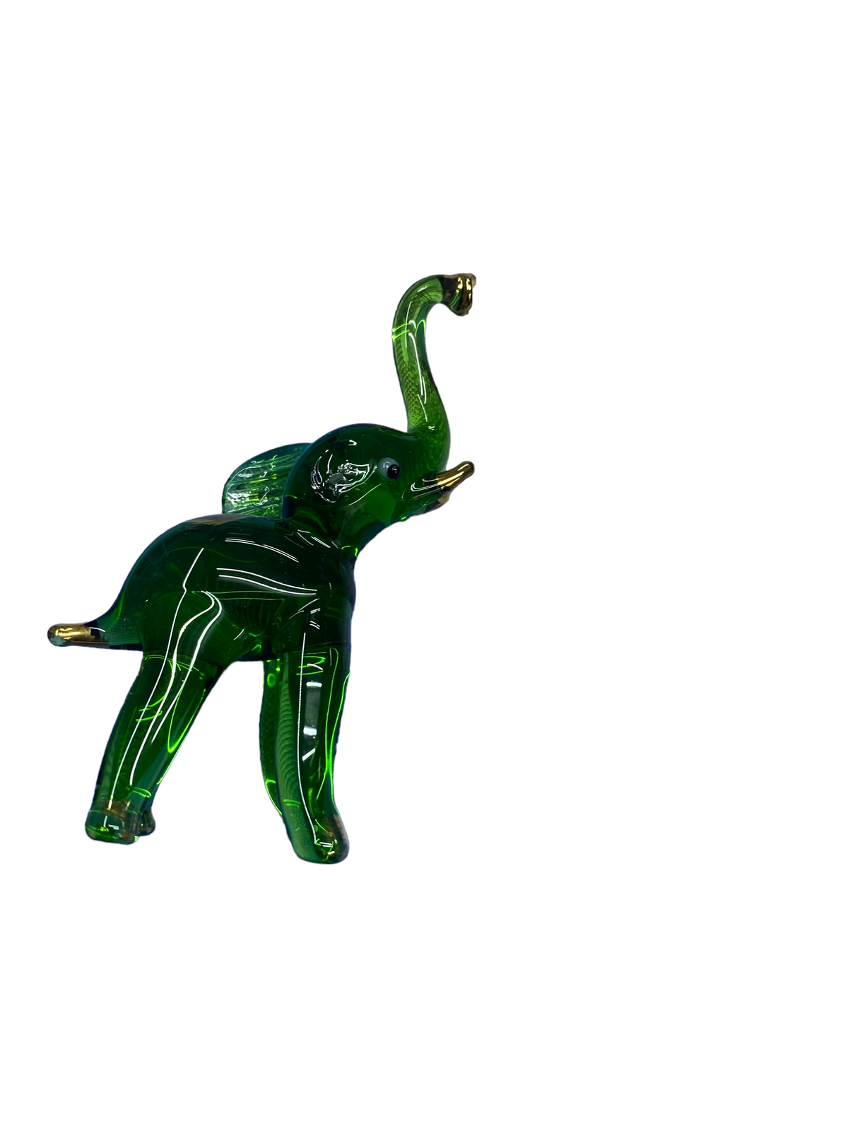 Glass elephants large
