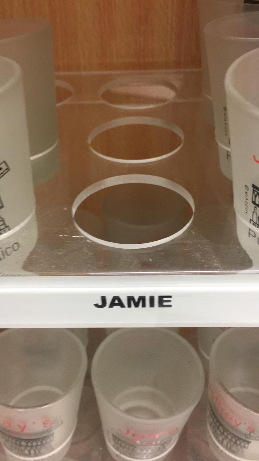 Personalized shot glasses
