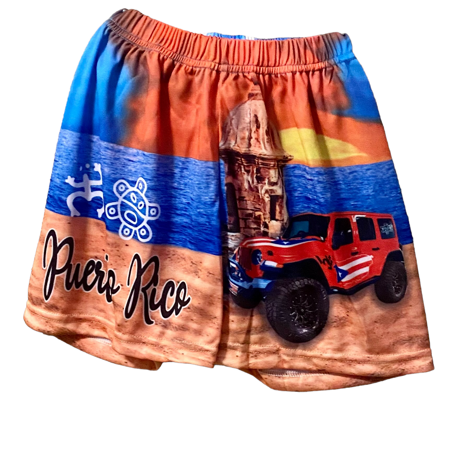 Kid shirt sleeveless less jeep Puerto Rico