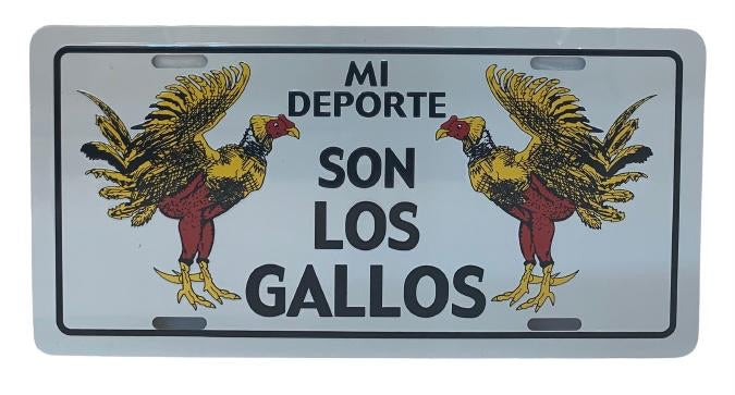 Puerto Rico souvenirs license plates