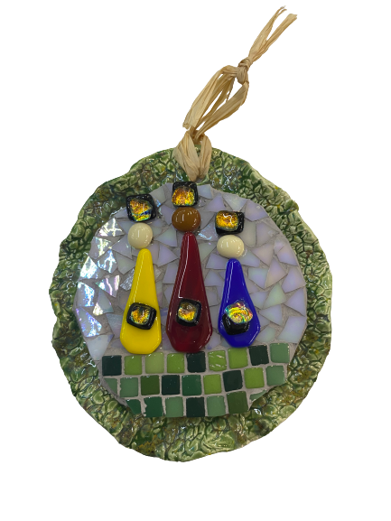 Mosaic and ceramic three kings