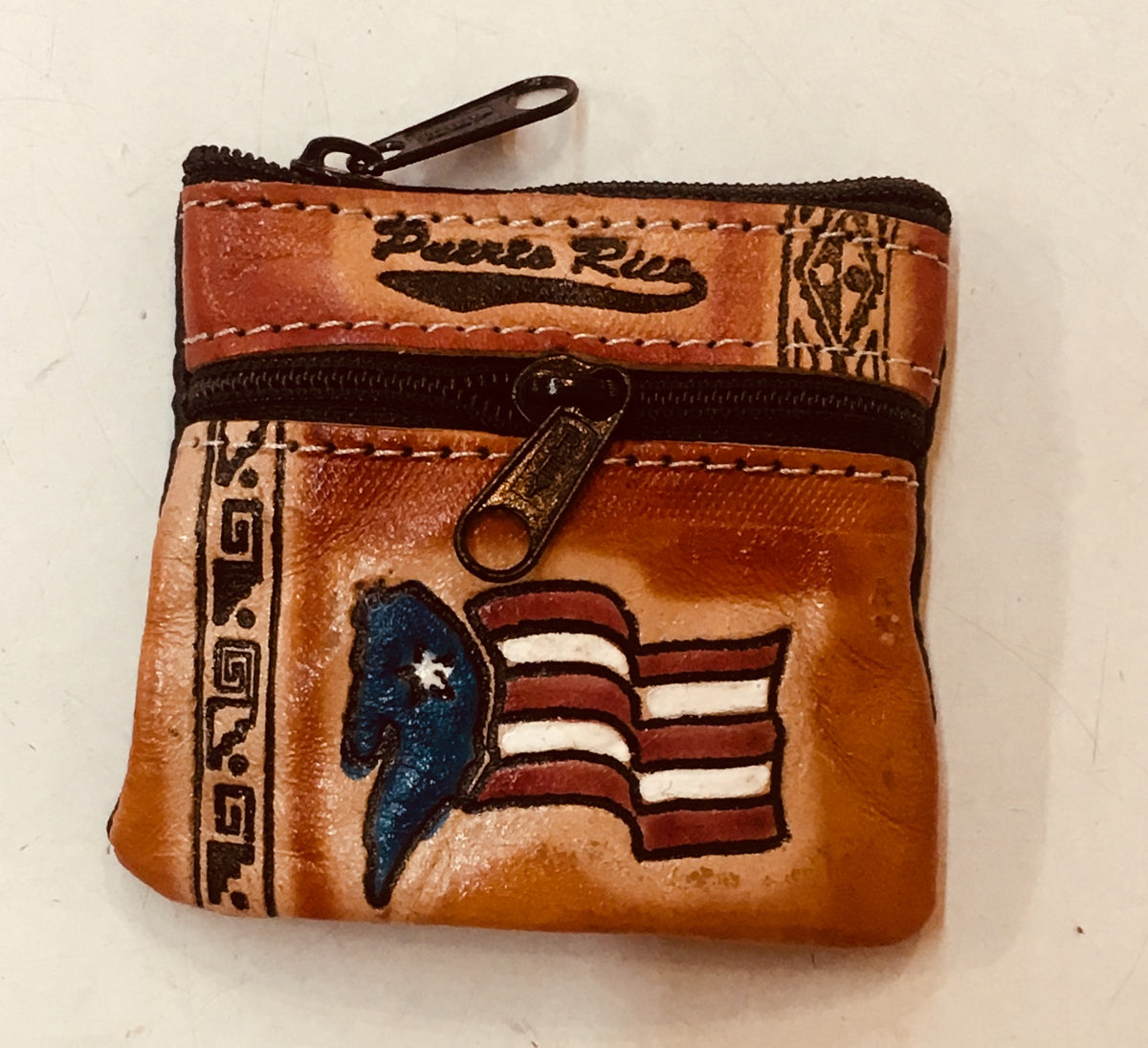 Leather coin bags
