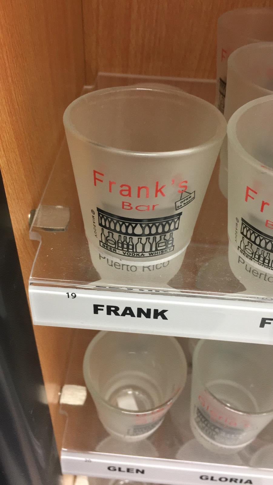 Personalized shot glasses