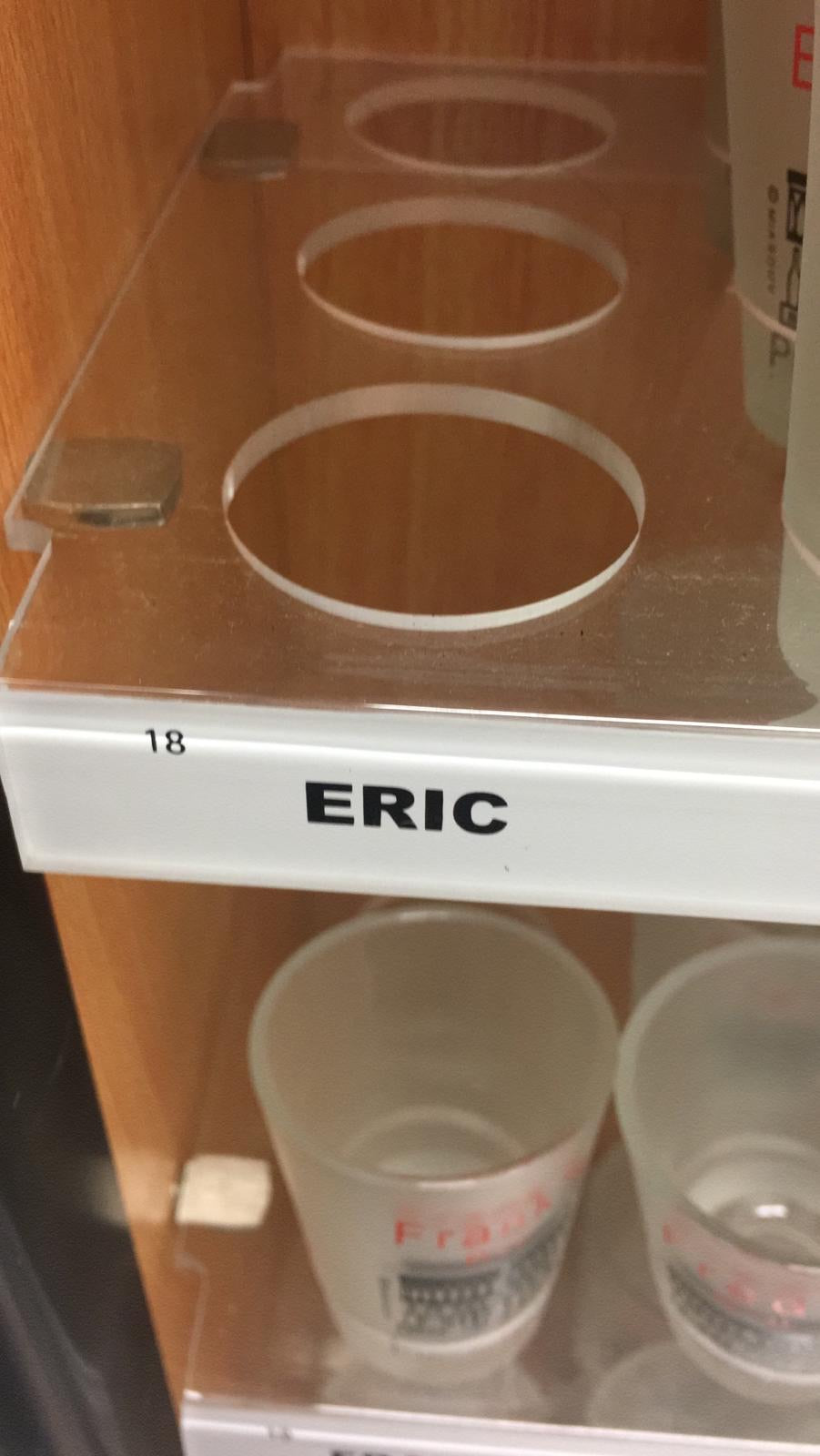 Personalized shot glasses