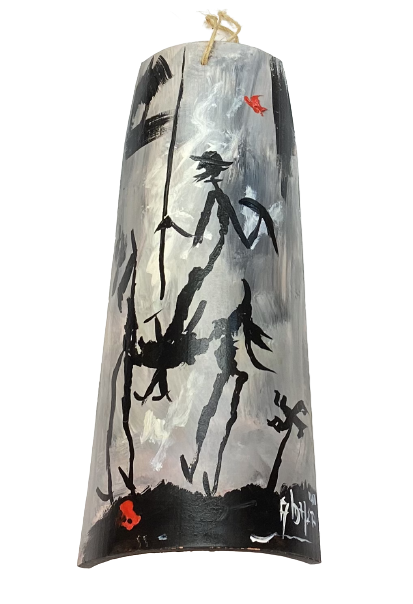 Original painted tejas 1