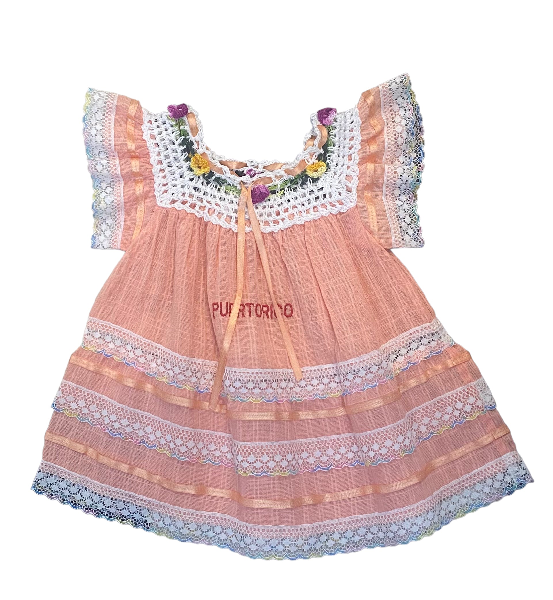 Little girl dress Puerto Rico – marielarts Little girl dress Puerto Rico – marielarts