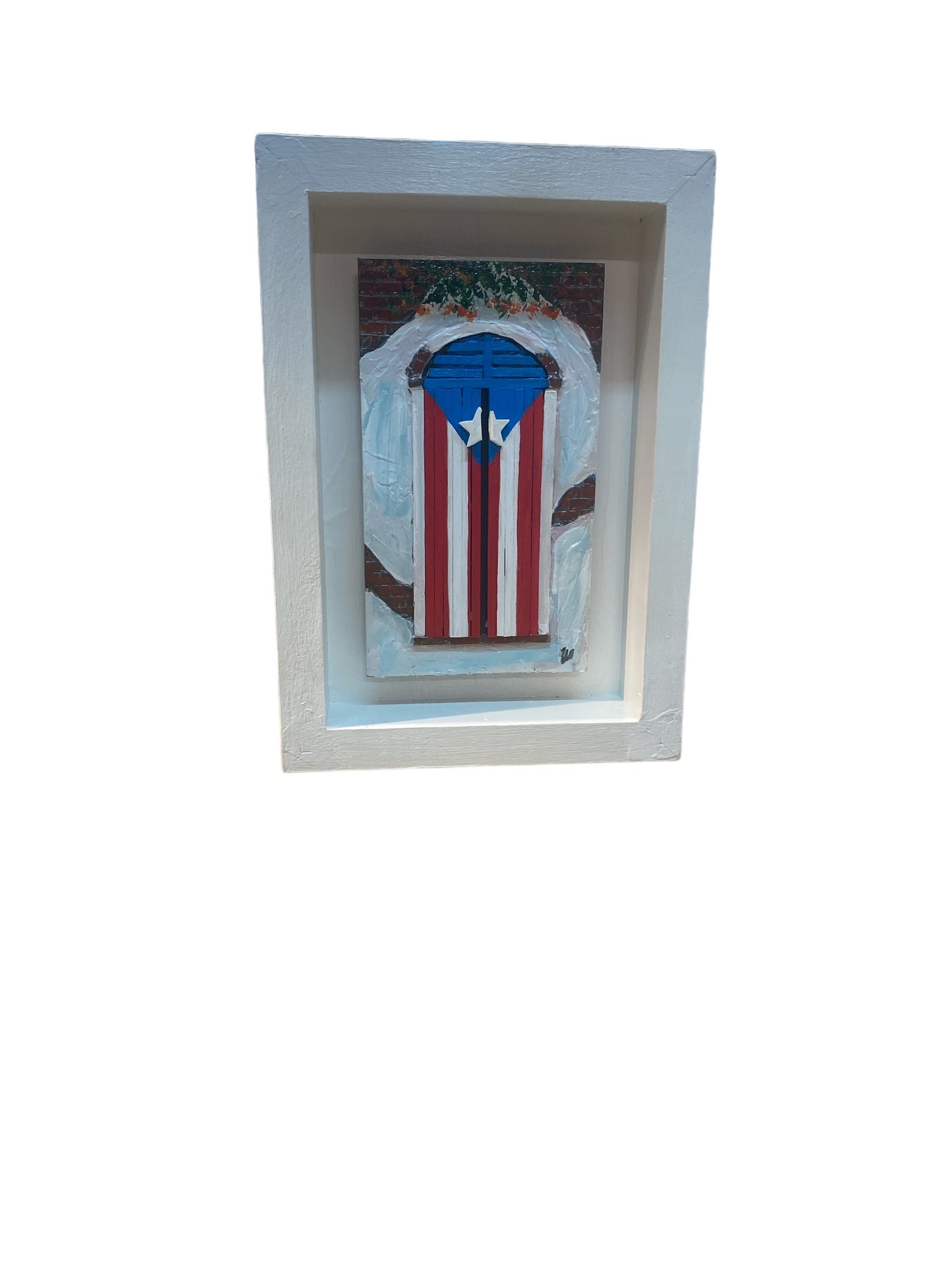 Puerta bandera old San Juan 1