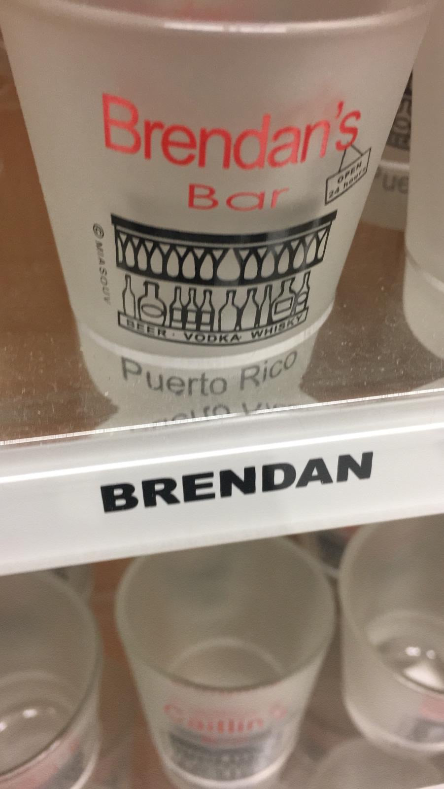 Personalized shot glasses