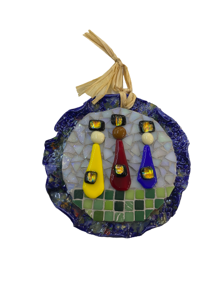 Mosaic and ceramic three kings