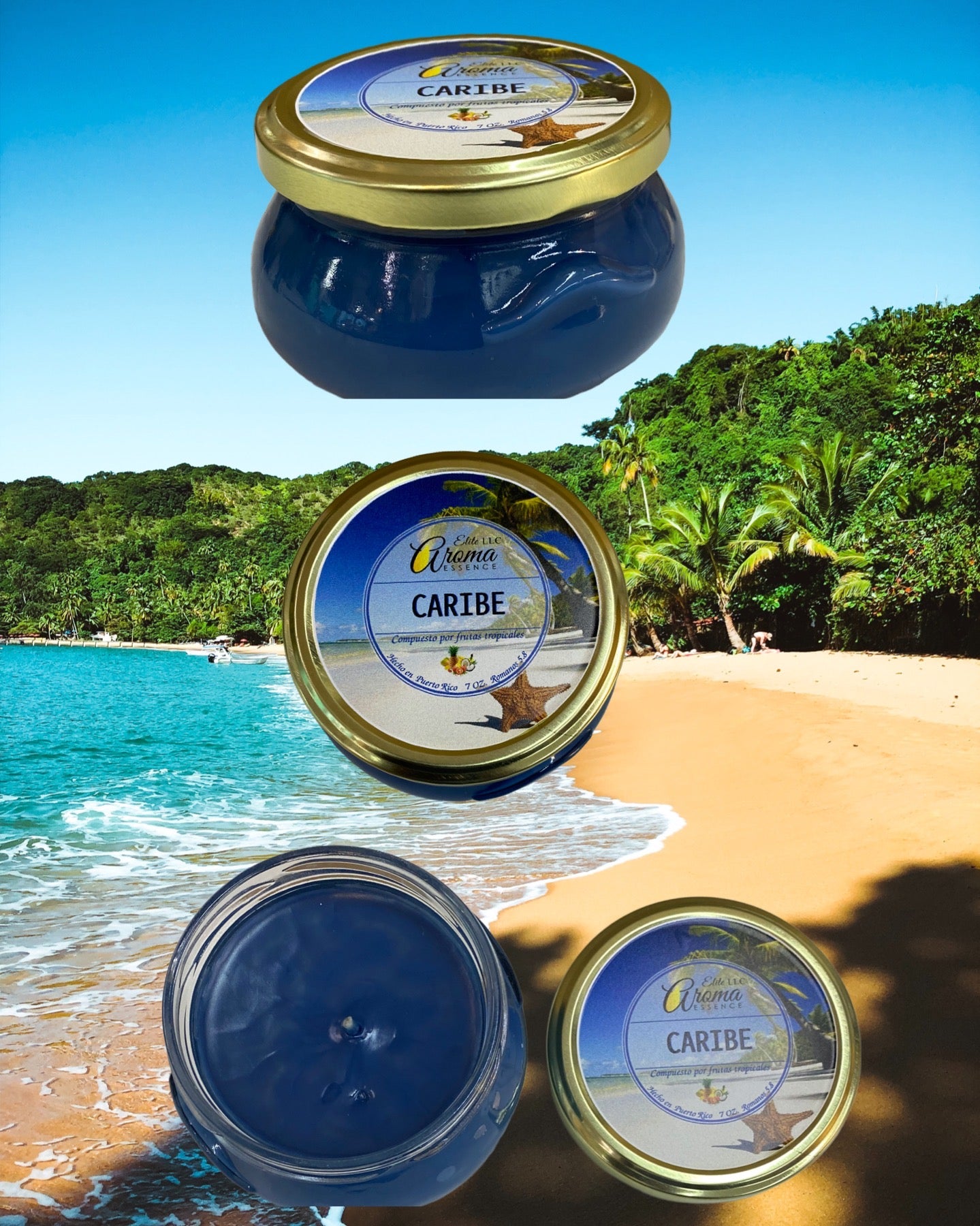 Candles scented Puerto Rico