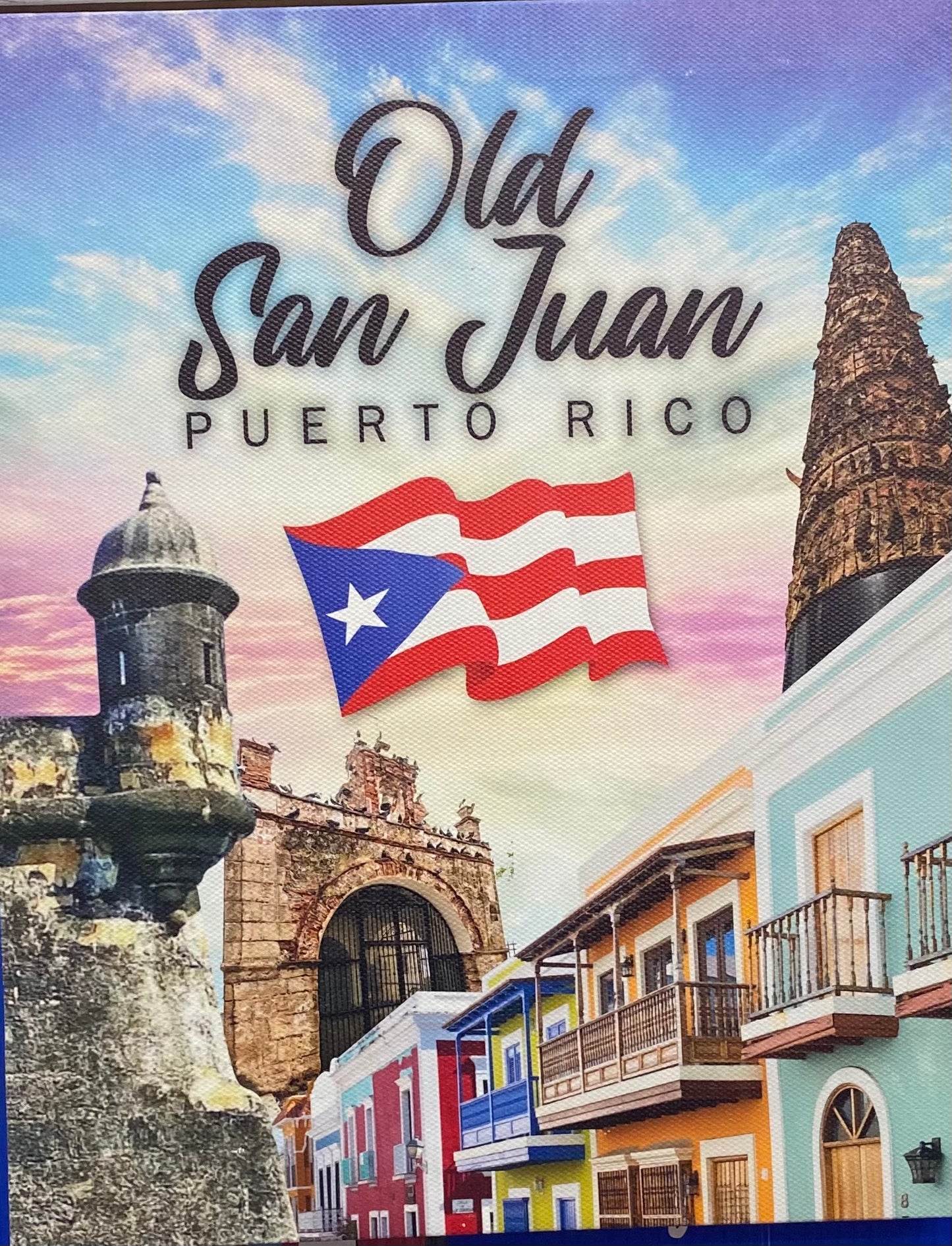 Prints on canvas Puerto Rico 1