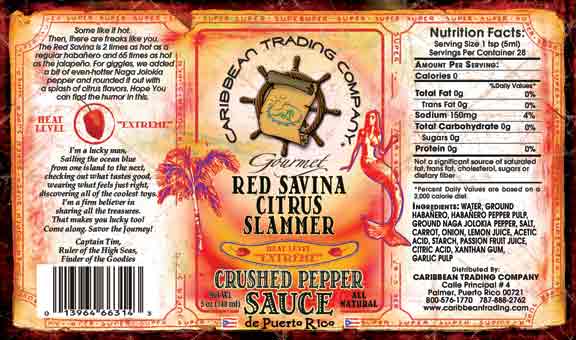 Caribbean hot sauce