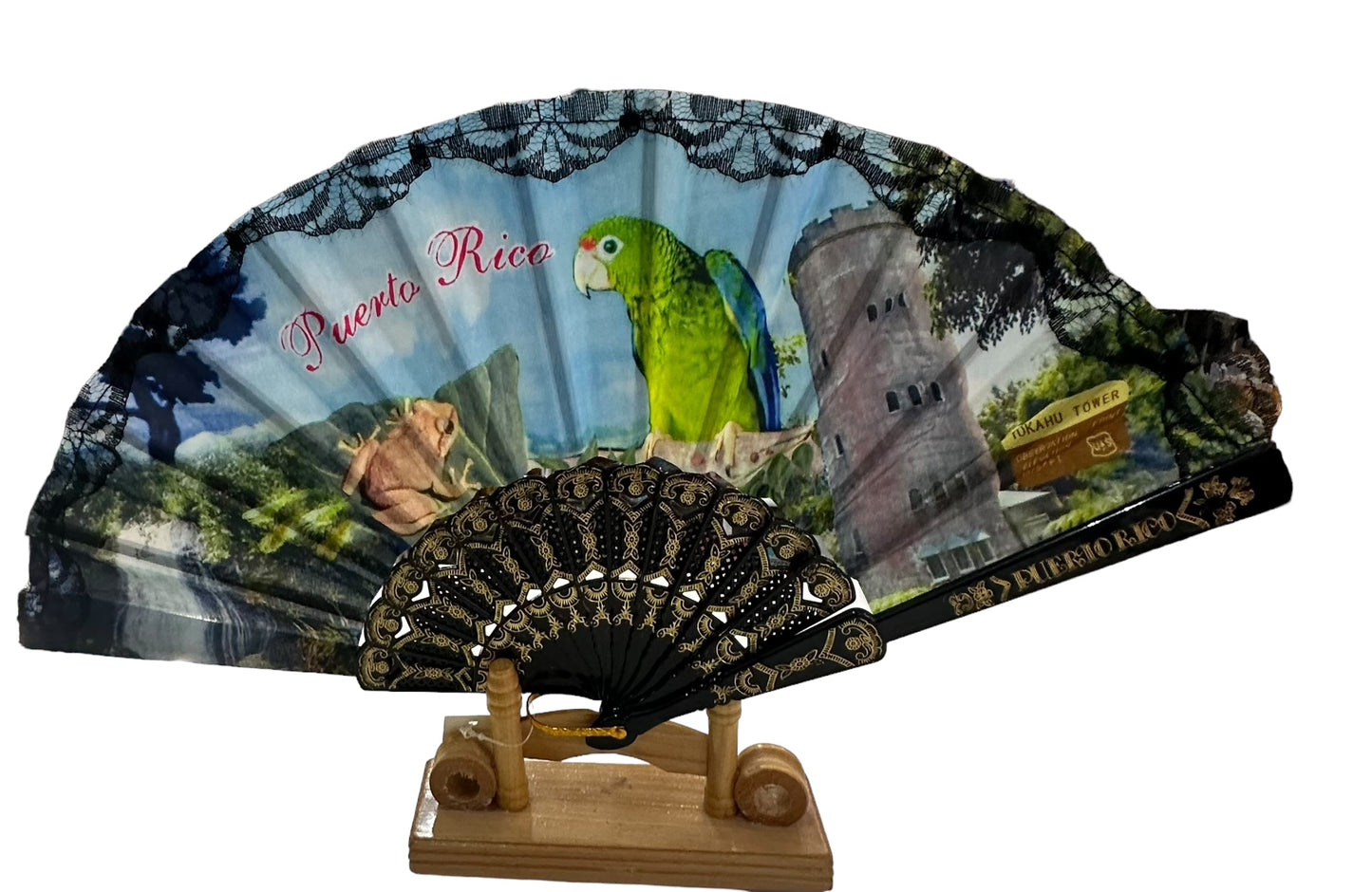 Hand Fan/Abanico Puerto Rico