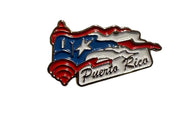 Puerto Rico souvenirs lapel pins