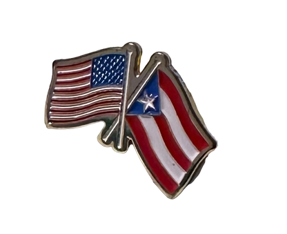 Puerto Rico souvenirs lapel pins