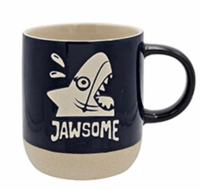Ceramic carved mugs