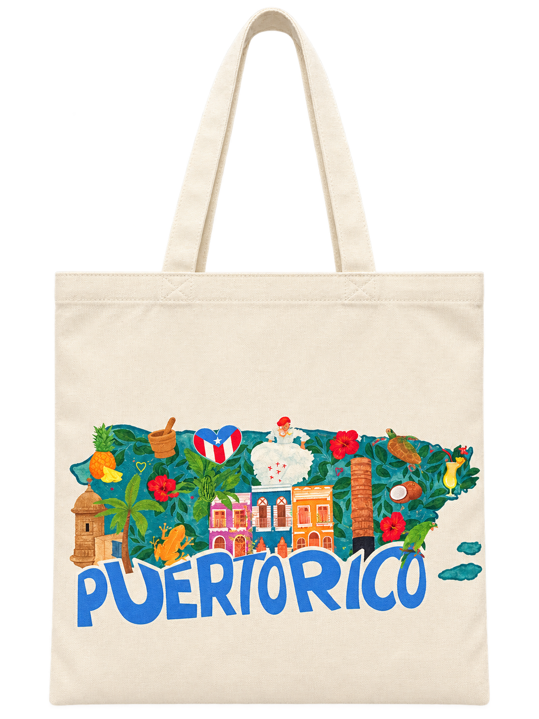 Puerto Rico Tote Bag