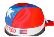 Puerto Rico Flag Durag Bandana/Flydanna Patriotic Headwrap