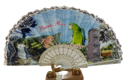 Hand Fan/Abanico Puerto Rico