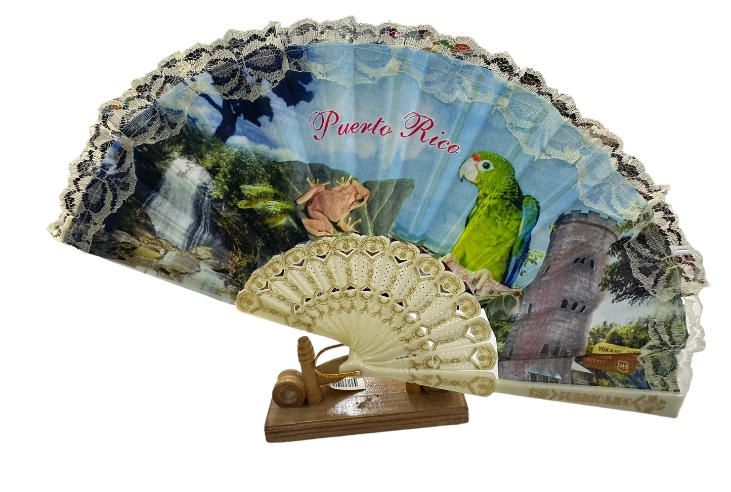 Hand Fan/Abanico Puerto Rico