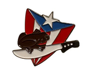Puerto Rico souvenirs lapel pins