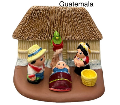 Global Nativity scene