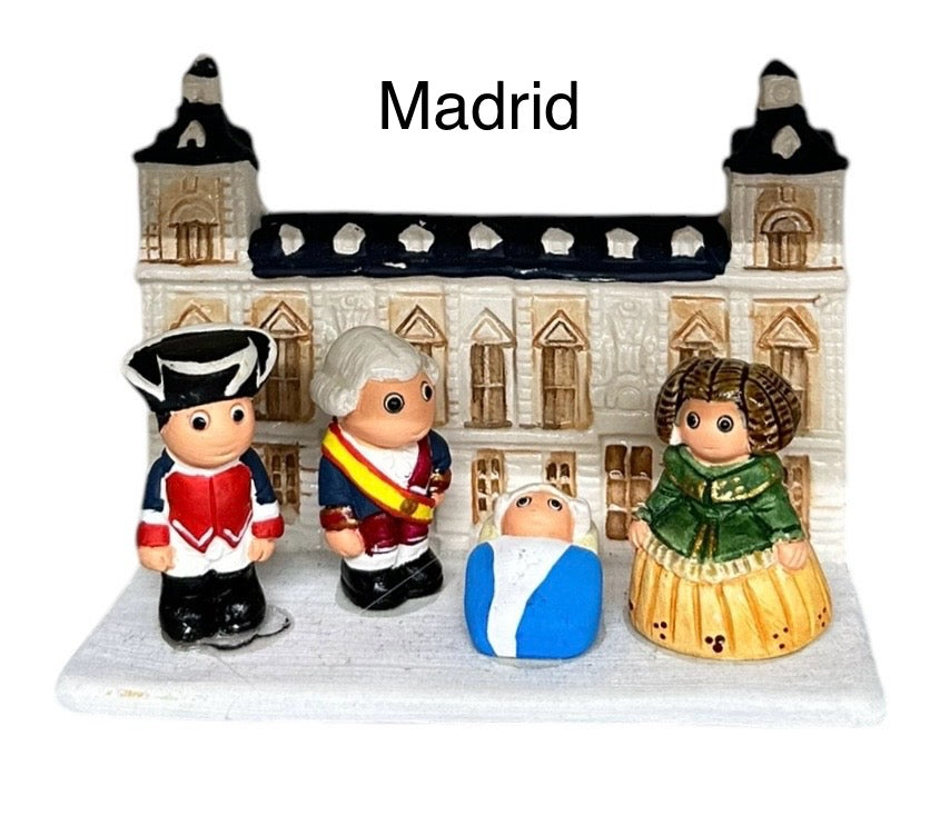 Global Nativity scene