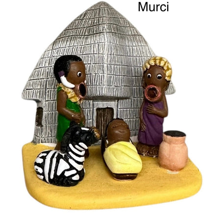 Global Nativity scene